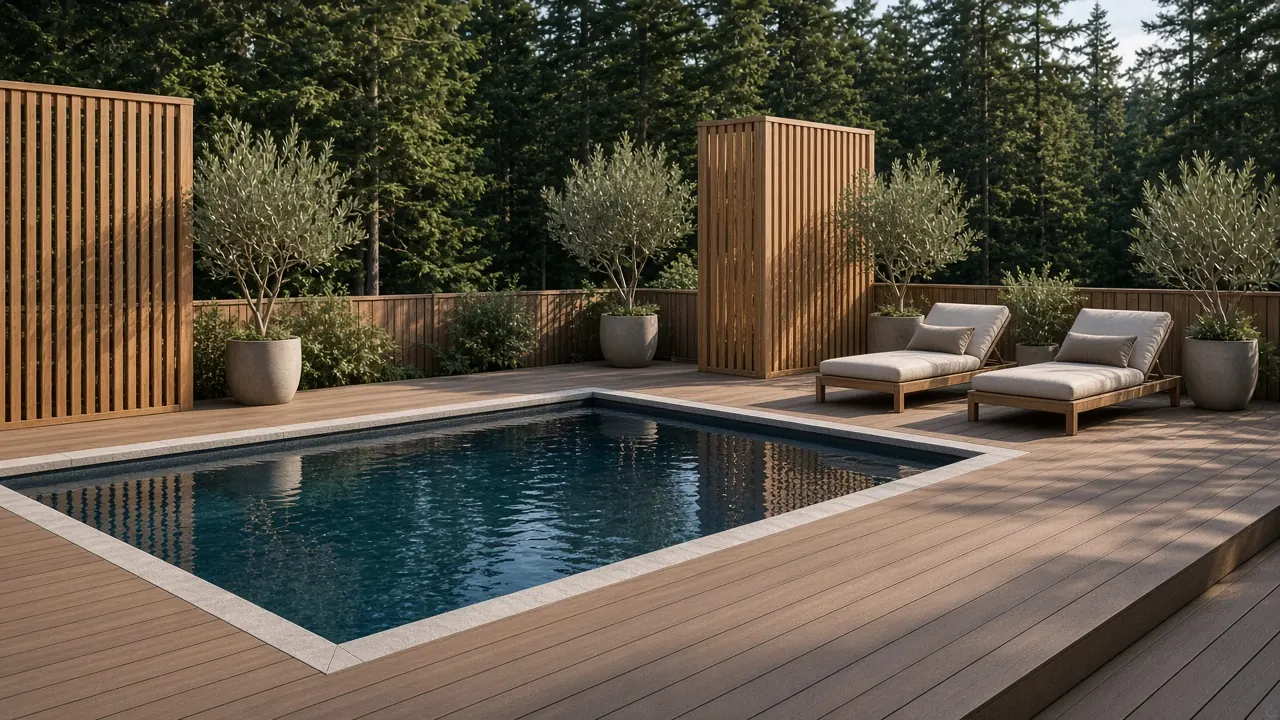 Design concept: Pool deck